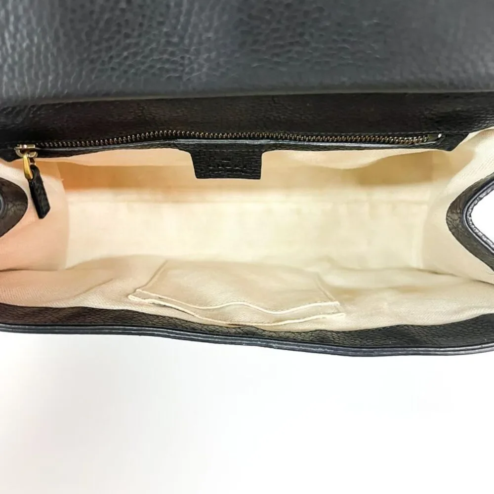 Gucci GG Marmont Small Top Handle Bag Black